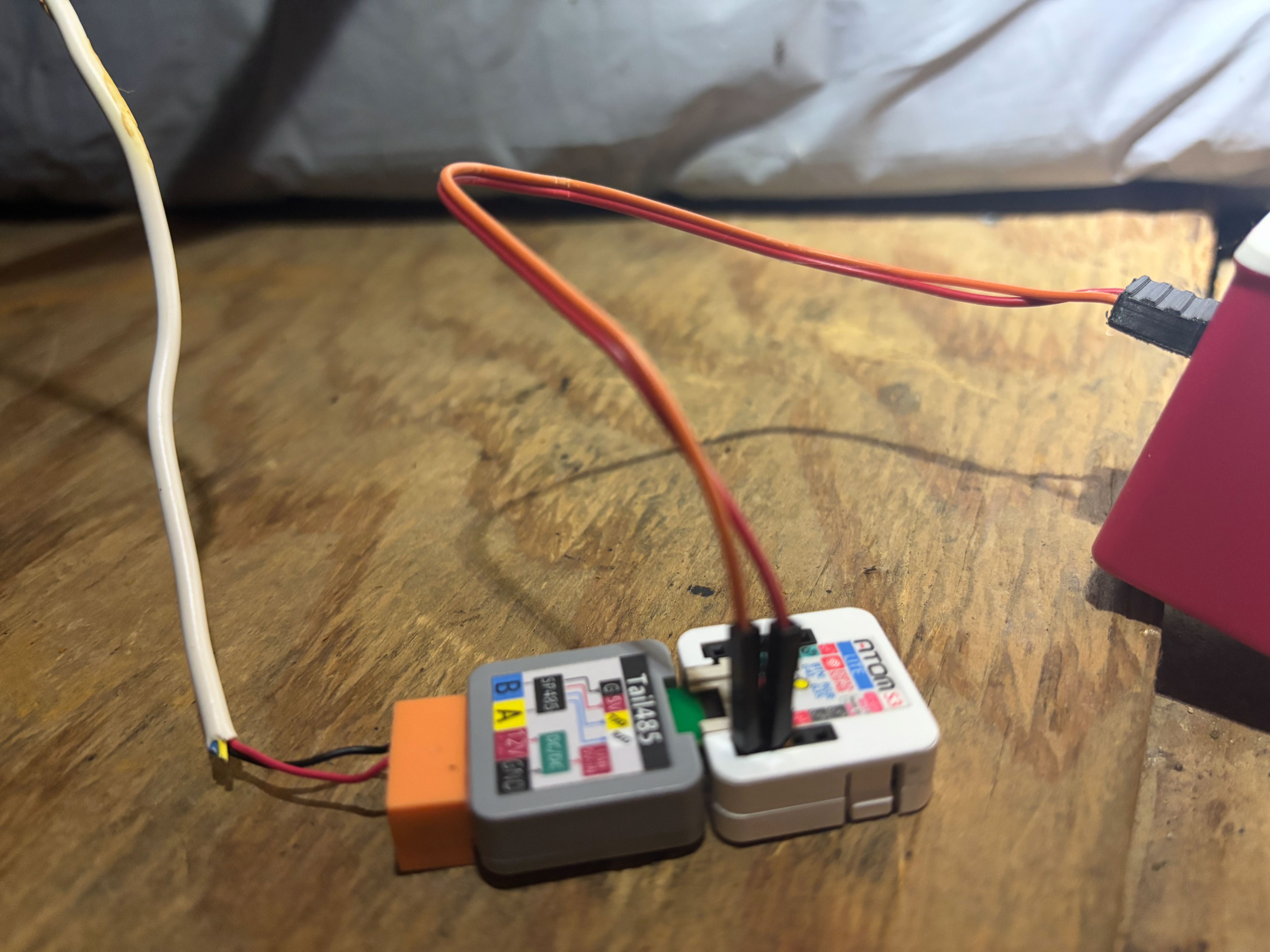 Radish physical setup